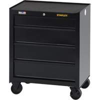 100 Series Rolling Tool Chest, 4 Drawers, 26-1/2" W x 18" D x 32" H, Black Distribution Élite MP
