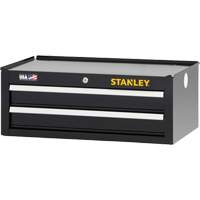 300 Series Middle Tool Chest, 26" W, 2 Drawers, Black Distribution Élite MP