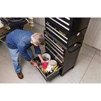 300 Series Middle Tool Chest, 26" W, 2 Drawers, Black Distribution Élite MP