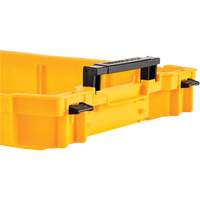 Plateau d'outils peu profond ToughSystem, 18-2/5" x 12" x 2-1/3", Jaune Distribution Élite MP