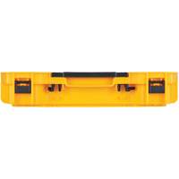 Plateau d'outils peu profond ToughSystem, 18-2/5" x 12" x 2-1/3", Jaune Distribution Élite MP