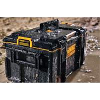 Grande boîte &agrave; outils ToughSystem 2.0, 21-3/4" x 14-3/4" x 12-3/8", Noir Distribution Élite MP