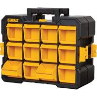 Organisateur Flip-Bin, 3-7/8" la x 17-3/4" p x 13-7/8" h, Noir/Jaune Distribution Élite MP
