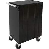 Industrial Tool Cart, 3 Drawers, 29-4/5" W x 21-1/5" D x 38-4/5" H, Black Distribution Élite MP