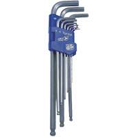 JBHK-9XLM Extra Long Ball Nose Hex Key Set, 9 Pcs., Metric Distribution Élite MP