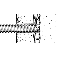 Rotary Rebar Cutters, 3/8", SDS-Plus Shank, Carbide Distribution Élite MP