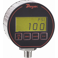 Manom&egrave;tre,  3", 15 psi, Fixation inf&eacute;rieure, Num&eacute;rique Distribution Élite MP