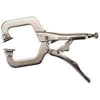 Locking Pliers with Swivel Pads, 6" Length, C-Clamp Distribution Élite MP