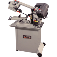 Dual Swivel Metal Cutting Band Saws, Horizontal, Round 5" and 5" x 6" Rectangular Cutting Capacity Distribution Élite MP