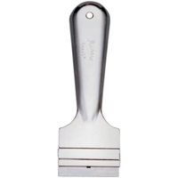 Razor Scrapers, High-Carbon Steel Blade, 1-1/2" Wide, Metal Handle Distribution Élite MP