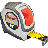 Ruban &agrave; mesurer de poche Exact Plus, 1" x 16', Marques de goujon 1/16" Distribution Élite MP