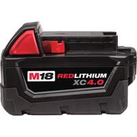 Bloc-piles M18 Redlithium, Lithium-ion, 18 V, 4 A Distribution Élite MP