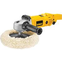 Polisseuse &agrave; vitesse variable, 7"/9" tampon, 120 V, 12 A, 0-3500 Tr/min &agrave; vide Distribution Élite MP