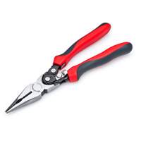 Pro Series Dual Material Long Nose Compound Action Cutting Pliers, 9" L Distribution Élite MP