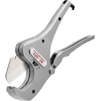Ratchet Action Plastic Pipe & Tubing Cutter #RC-2375, 1/8" - 2-3/8" Capacity Distribution Élite MP