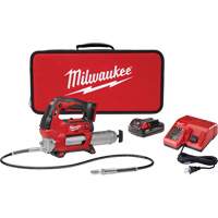 M18 Cordless 2-Speed Grease Gun Kit, Lithium-Ion, 18 V Distribution Élite MP