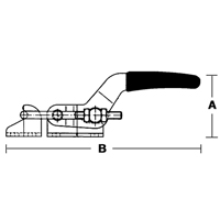 Crampons articul&eacute;s a/cliquet - S&eacute;rie 300, Force de serrage 360 lb Distribution Élite MP