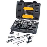 Metric Ratcheting Tap & Die Set, 42 Pieces Distribution Élite MP