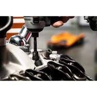 12-Piece 1/4" Drive 6 Point Universal impact Metric Flex Socket Set Distribution Élite MP