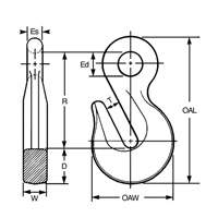 Crochet parall&egrave;le &agrave; œil Cam-Alloy Distribution Élite MP