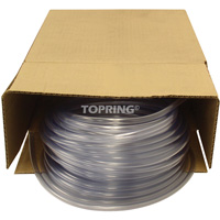 Tube, Air/Eau, 0,625" DE x 100' lo, PVC, Transparent, 30 psi @ 20°C Distribution Élite MP