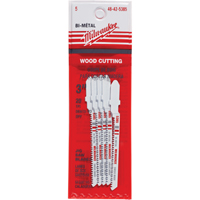 Jigsaw Blade, Bi-Metal, T-Shank, 3" L, 20 TPI Distribution Élite MP