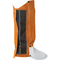 Gu&ecirc;tres en cuir, 14" lo, Lava Brown Distribution Élite MP