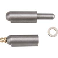 Weld-On Hinge, 0.512" Dia. x 3.15" L, Mild Steel w/Fixed Steel Pin Distribution Élite MP