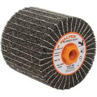 Two-In-One Finishing Drums, 4-1/4" Dia. x 4" W, 5/8"-11 Arbor, 80 Grit Distribution Élite MP