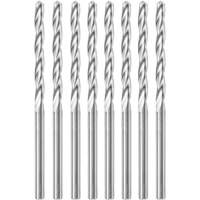 8-Piece Standard Point Spiral Saw Bit with 1/8" Diameter, 1/8", 1" Flute Distribution Élite MP