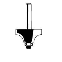 Fraise &agrave; baguette, 5/8" dia., 1/4" tige Distribution Élite MP