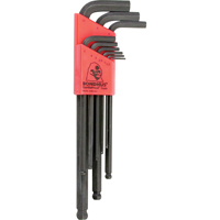 Balldrive L-Style Hex Key Set, 9 Pcs., Metric Distribution Élite MP