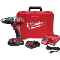 M18 Cordless Compact Hammer Drill/Driver Kit, 1/2" Chuck, 18 V Distribution Élite MP