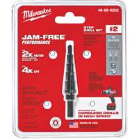 Foret &eacute;tag&eacute; no 2, 3/16" - 1/2", Incr&eacute;ments de 1/16", Acier rapide Distribution Élite MP