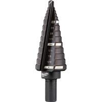 #8 Step Drill Bit, 1/2" - 1" , 1/16" Increments, High Speed Steel Distribution Élite MP