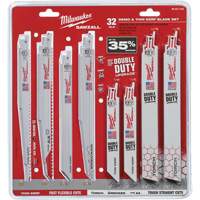 Jeu de lames de d&eacute;molition et &agrave; trait de scie &eacute;troit Sawzall Distribution Élite MP