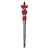 Speed Feed Wood Bit, 1-1/4", 6-1/2" Length, 1/4" Hex Shank Distribution Élite MP