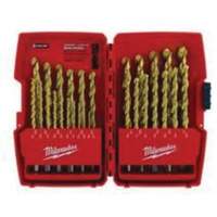 Jeu de forets &eacute;tag&eacute;s Thunderbolt, 29 morceaux, Acier rapide Distribution Élite MP