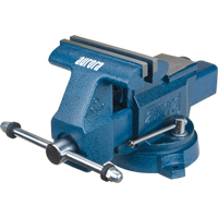 Utility Workshop Vise, 6" Jaw Width, 3-4/10" Throat Depth Distribution Élite MP