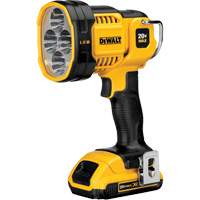 Max Cordless Jobsite Spotlight, LED, 1000 Lumens, Rechargeable Batteries Distribution Élite MP