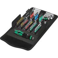 Kraftform Kompakt 100 Screw Driving set 52-PC, 6-1/32" L, Plastic Handle Distribution Élite MP