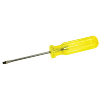 Slotted Screwdriver, 3/16", 8-1/4" L, Plastic Handle Distribution Élite MP