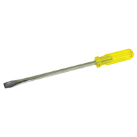 Slotted Screwdriver, 1/2", 14-1/2" L, Plastic Handle Distribution Élite MP