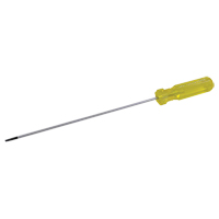 Tournevis &agrave; fente d'&eacute;lectricien, Tige de 1/8", Ronde, 6-1/2" lo, Prise en Plastique Distribution Élite MP