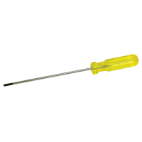 Tournevis &agrave; fente d'&eacute;lectricien, Tige de 5/32", Ronde, 9-1/2" lo, Prise en Plastique Distribution Élite MP