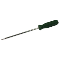 Tournevis &agrave; pointe carr&eacute;e, Tige de #1, Ronde, 12-1/4" lo, Prise en Plastique Distribution Élite MP