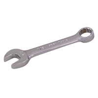 Stubby Combination Wrench, 12 Point, 1/4", Chrome Finish Distribution Élite MP