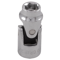 Universal Joint Socket, 1/2", 3/8" Drive, 6 Points Distribution Élite MP