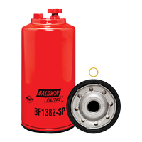 BF1382-SP Fuel/Water Separator Spin-On with Drain & Sensor Port Distribution Élite MP