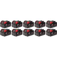 Bloc-piles M18 Redlithium, Lithium-ion, 18 V, 5 Ah Distribution Élite MP